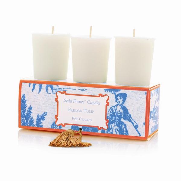 French Tulip Classic Toile Pagoda Box Candle main image 1