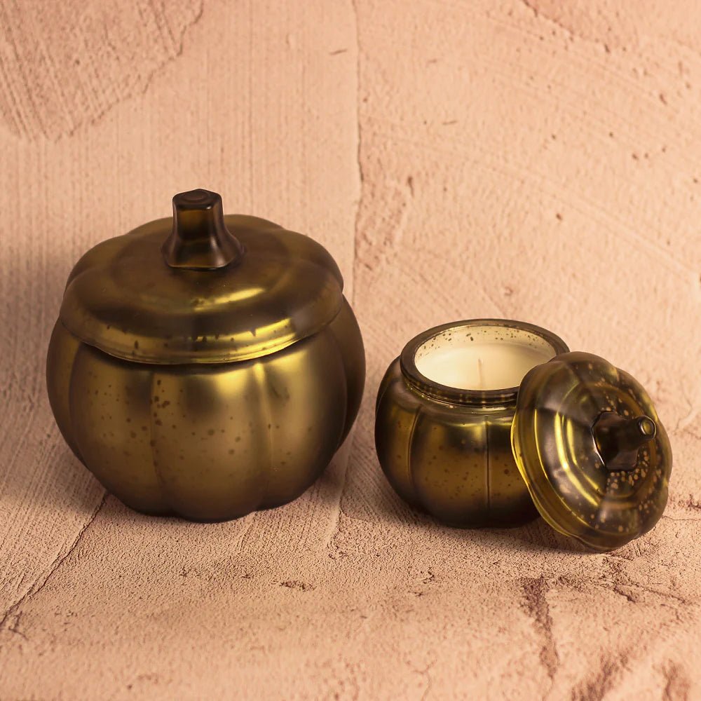 A Cheerful Giver Honey Pear Cider - Luxe Pumpkin Baby Candle - A Secret Admirer