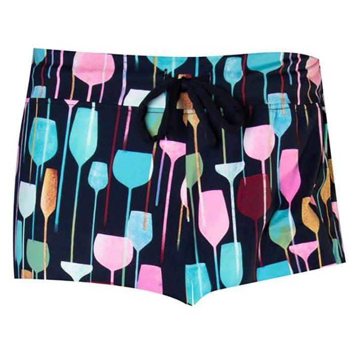 Amanda Blu Large Wine Glasses Shorts - A Secret Admirer