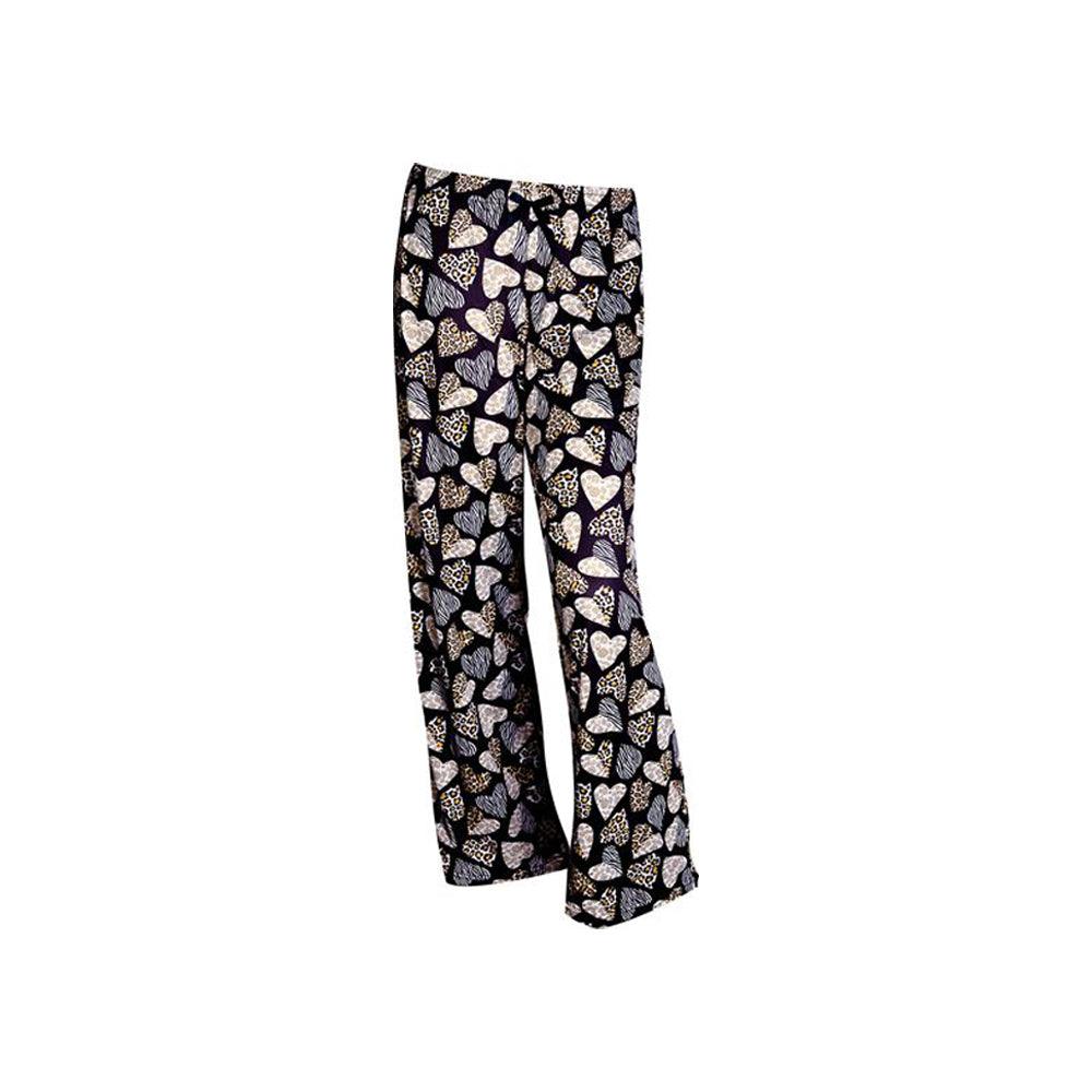 Amanda Blu Leopard Hearts Pajama Pants - 2XL - A Secret Admirer