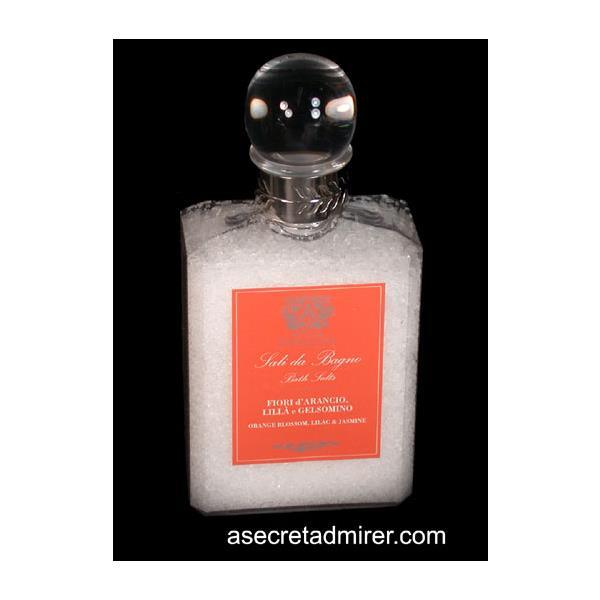 Antica Farmacista - Bath Salts Orange Blossom, Lilac & Jasmine 17oz - A Secret Admirer