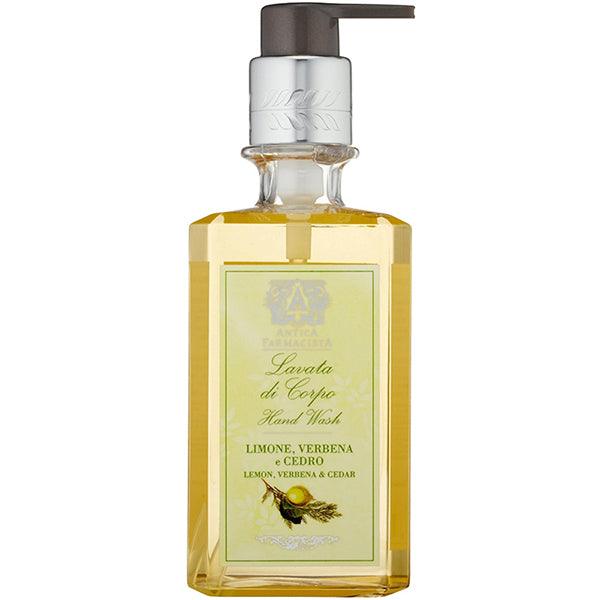 Antica Farmacista Limone, Verbena & Cedar Hand Wash 10oz - A Secret Admirer