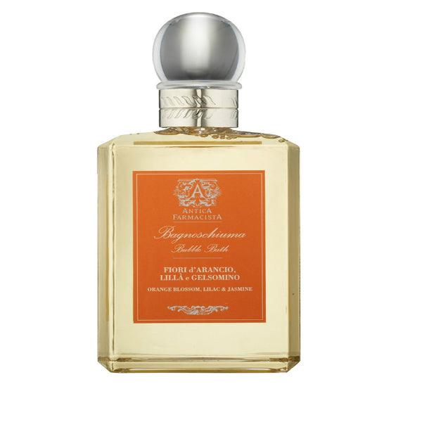 Antica Farmacista Orange Blossom, Lliac & Jasmine Bubble Bath Liquid Soap 15.8oz - A Secret Admirer