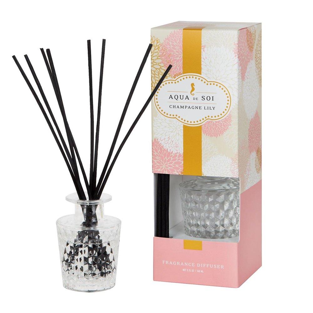 Aqua de Soi Home Diffuser Lily Champagne 5oz - A Secret Admirer