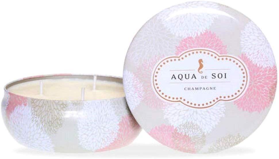 Aqua de Soi Triple Wick Champagne Lily 21oz - A Secret Admirer