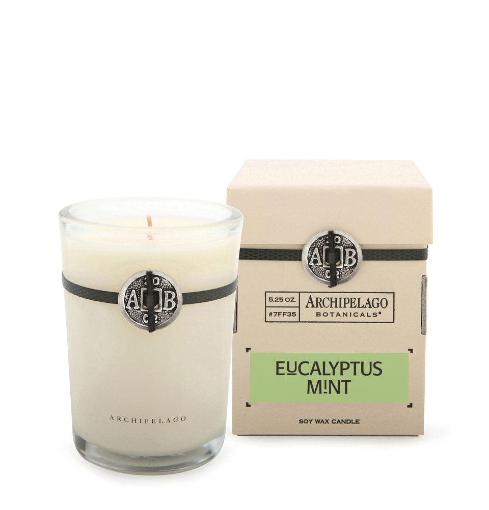 Archipelago Eucalyptus Mint Jar Candle - A Secret Admirer
