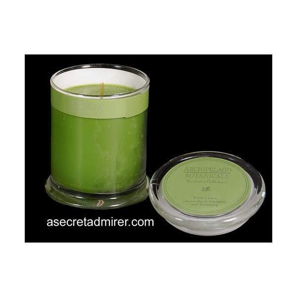 Archipelago Glass Jar Candle Tuscany - A Secret Admirer