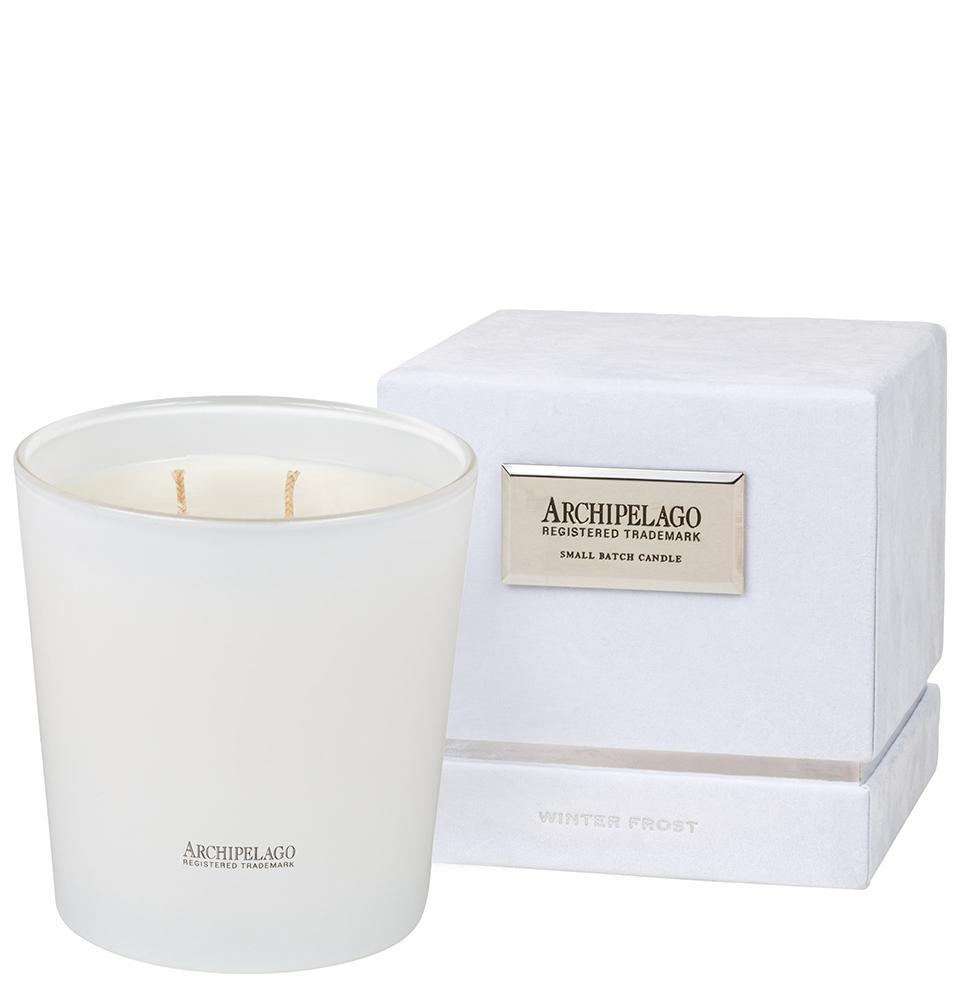 Archipelago Holiday Winter Frost Half Kilo Boxed Candle 18.2oz - A Secret Admirer