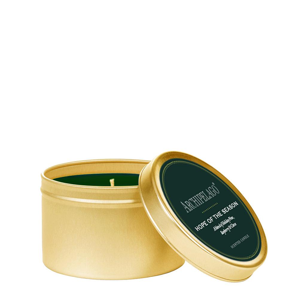 Archipelago Hope Gold Tin Candle 5.7oz - A Secret Admirer