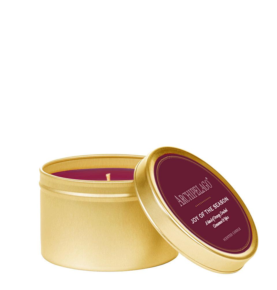 Archipelago Joy Gold Tin Candle 5.7oz - A Secret Admirer