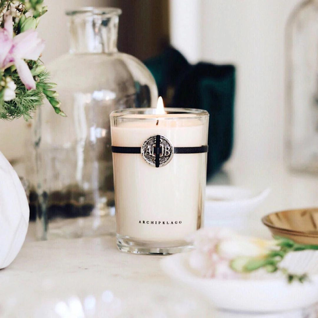 Archipelago Pomegranate Citrus Boxed Candles 5.25 Oz. - A Secret Admirer