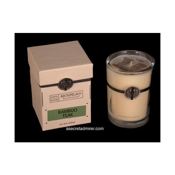 Archipelago Signature Bamboo / Teak 8.62 oz - A Secret Admirer