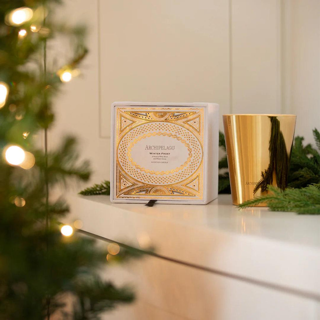 Archipelago Winter Frost Mantel Candle - A Secret Admirer