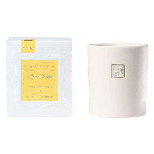 Aromatique Agave Pineapple Ceramic Candle 12oz - A Secret Admirer