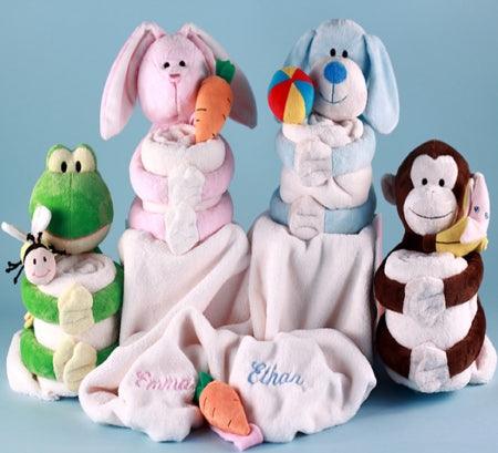Baby Blanket & Plush Personalized Baby Gift Sets - A Secret Admirer