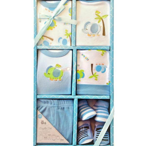 BABY BOY 7 PIECE LAYETTE BOX GIFT SET - A Secret Admirer