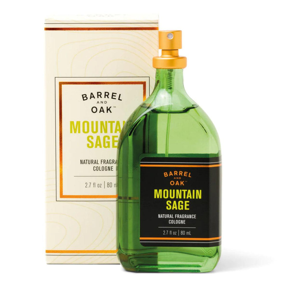 Barrel & Oak Natural Fragrance Cologne - Mountain Sage 2.7 fl oz. - A Secret Admirer