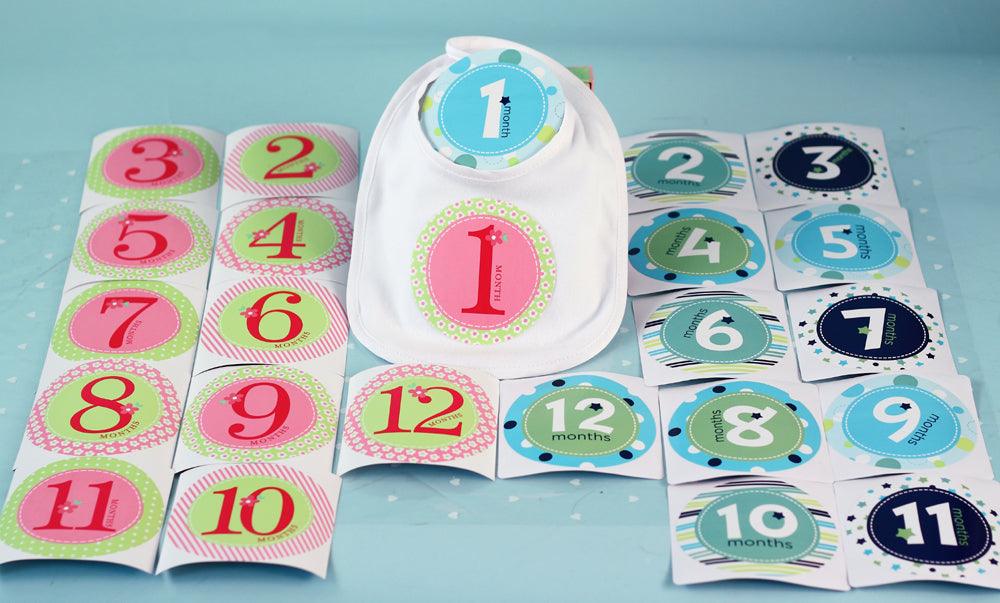 Belly Stickers Baby Shower Diaper Cake - A Secret Admirer
