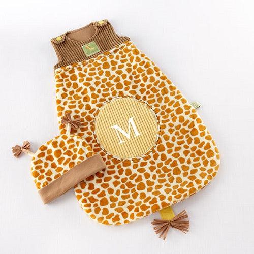 Born To Be Wild Giraffe Snuggle Sack and Hat - A Secret Admirer