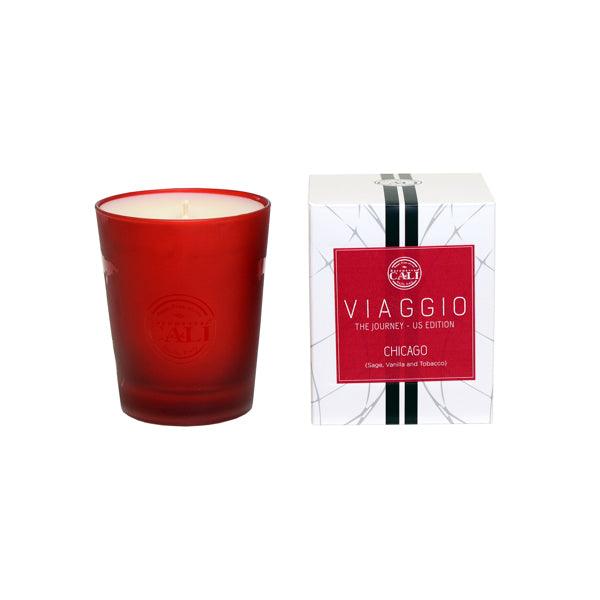 Cali Viaggio Chicago Sage, Vanilla and Tobacco Scented Candle 11oz - A Secret Admirer