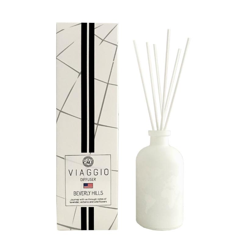 Cali Viaggio Journey Beverly Hills Lavender, Verbena and Wild Flowers Diffuser 8.5oz - A Secret Admirer