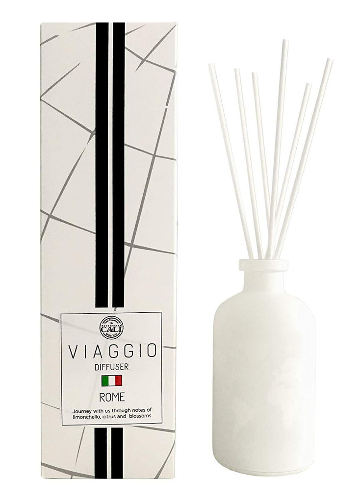 Cali Viaggio Journey Rome Limonchello, Citrus and Blossoms Scented Diffuser 8.5oz - A Secret Admirer