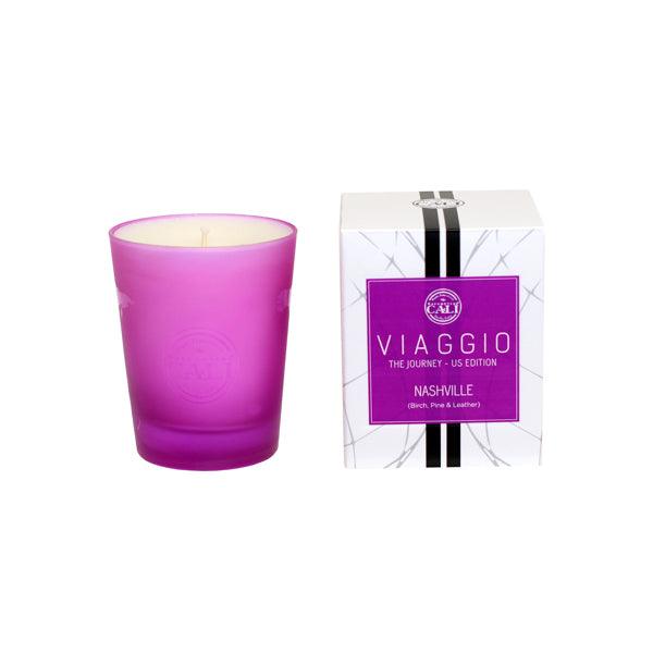 Cali Viaggio Nashville Birch, Pine and Leather Scented Candle 11oz - A Secret Admirer
