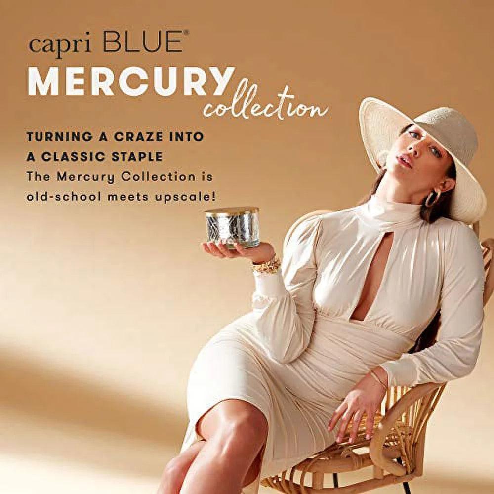 Capri Blue Aloha Orchid Mercury Bowl Candle with Steel Lid - A Secret Admirer