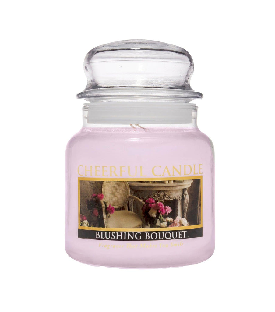 Cheerful Candle Blushing Bouquet 16 oz - A Secret Admirer