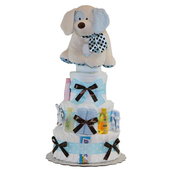 Chocolate Drops Boy Diapercake - A Secret Admirer
