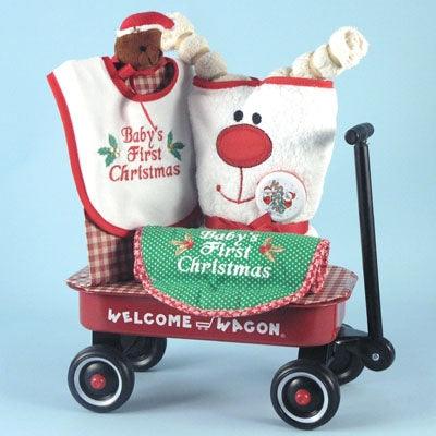Christmas Welcome Wagon Baby Gift - A Secret Admirer