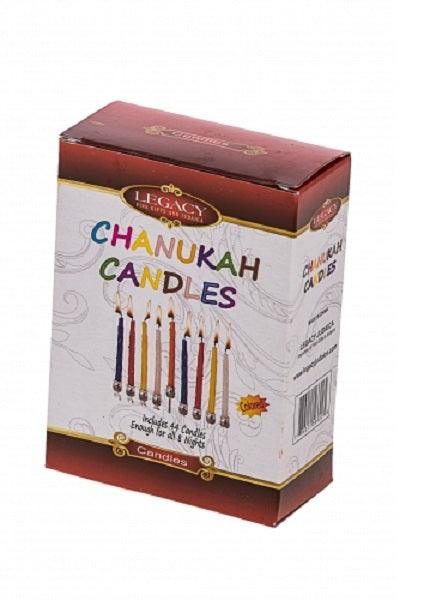 Copa Judaica Chanukah Candles 4" tall 44 in box - A Secret Admirer