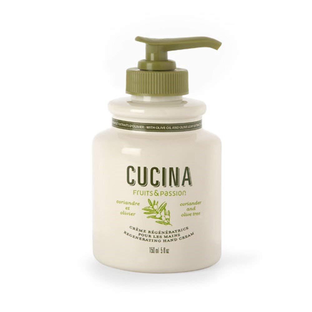 Cucina Coriander & Olive Tree Regenerating Hand Cream Pump 5oz - A Secret Admirer