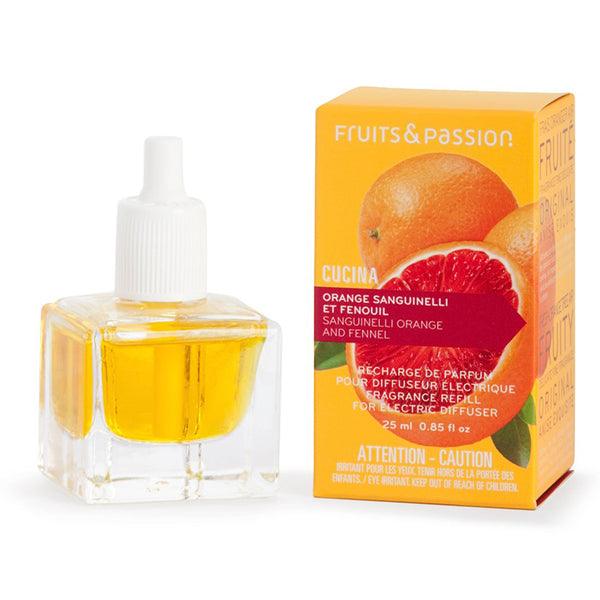 Cucina Sanguinelli Orange & Fennel Electric Fragrance Diffuser Refill 0.85oz - A Secret Admirer