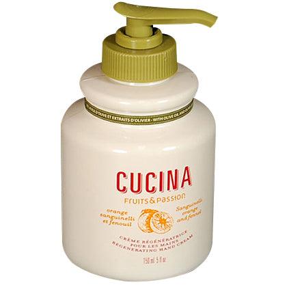 Cucina Sanguinelli Orange & Fennel Regenerating Hand Cream Pump 5oz - A Secret Admirer