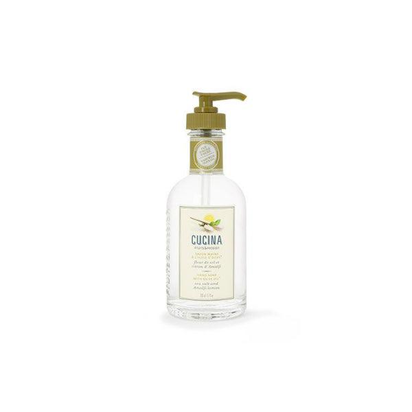 Cucina sea salt & amalfi lemon hand soap 6.7oz - A Secret Admirer