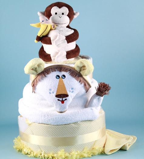 DELUXE LION KING DIAPER CAKE BABY GIFT - A Secret Admirer