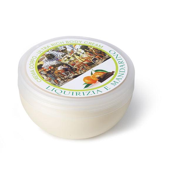 Derbe Speziali Fiorentini Sandalwood, Licorice & Mandarin Ultra Rich Body Cream 6.7 oz - A Secret Admirer