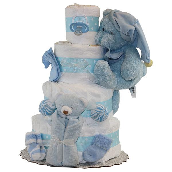 Diapercakewalk Sweet Dreams Boy Diapercake - A Secret Admirer
