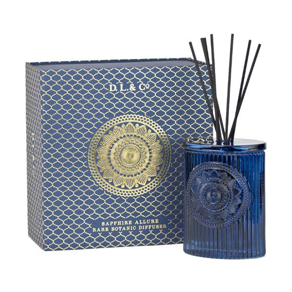D.L. & Co. Signature Sapphire Allure Oval Diffuser 6.7oz - A Secret Admirer