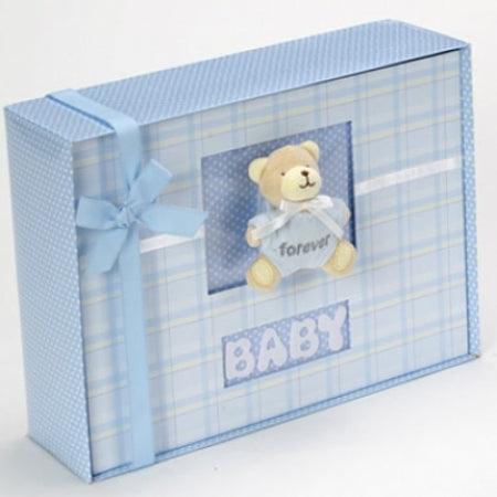 Forever Baby Book Keepsake Photo Album - Baby Boy Gift - A Secret Admirer