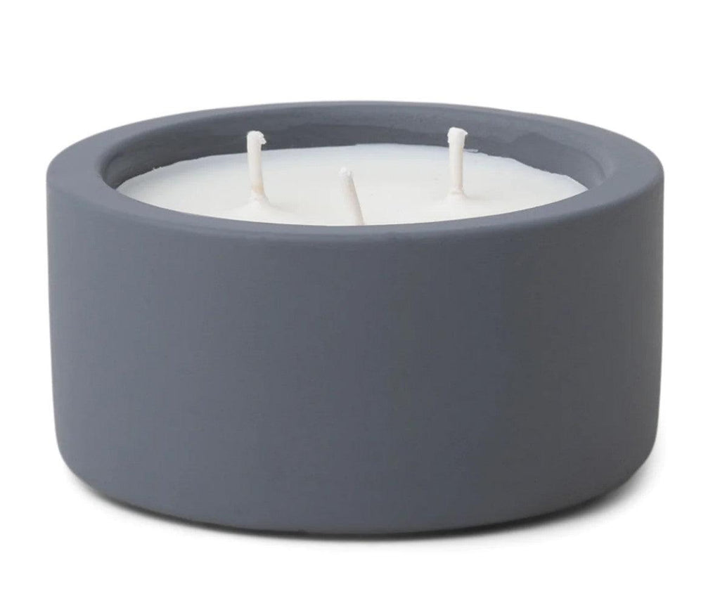 Gentlemen's Hardware Charcoal Concrete Soya Wax Candle - Leather and Vanilla 7 oz - A Secret Admirer