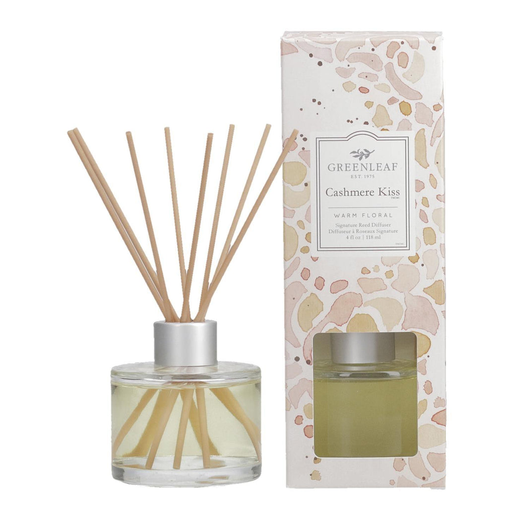 Greenleaf Cashmere Kiss Signature Reed Diffuser 4 oz - A Secret Admirer