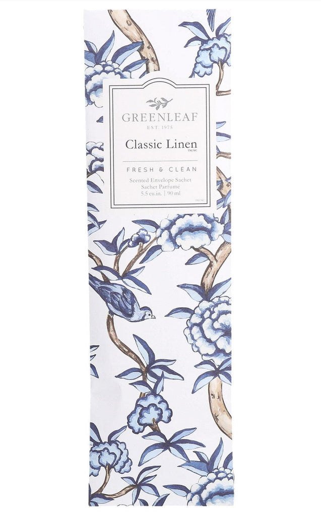 Greenleaf Classic Linen Slim Sachet - A Secret Admirer