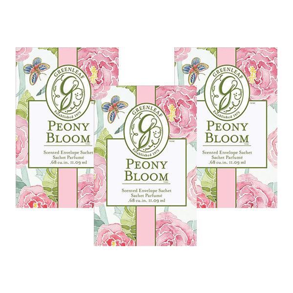 Greenleaf Small Sachet Peony Bloom Set of 3 - A Secret Admirer