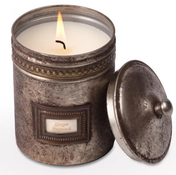 Himalayan Trading Post Cafe Tin Ginger Patchouli Candle 9oz - A Secret Admirer