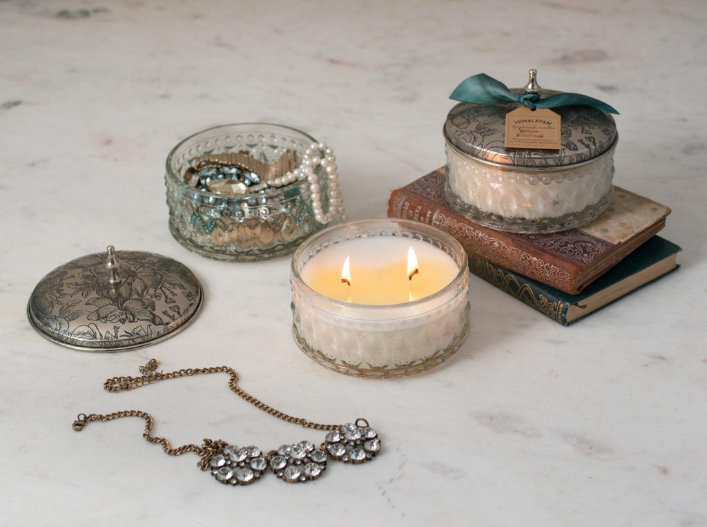 Himalayan Trading Post Camellia Japonica Candle Pot - A Secret Admirer
