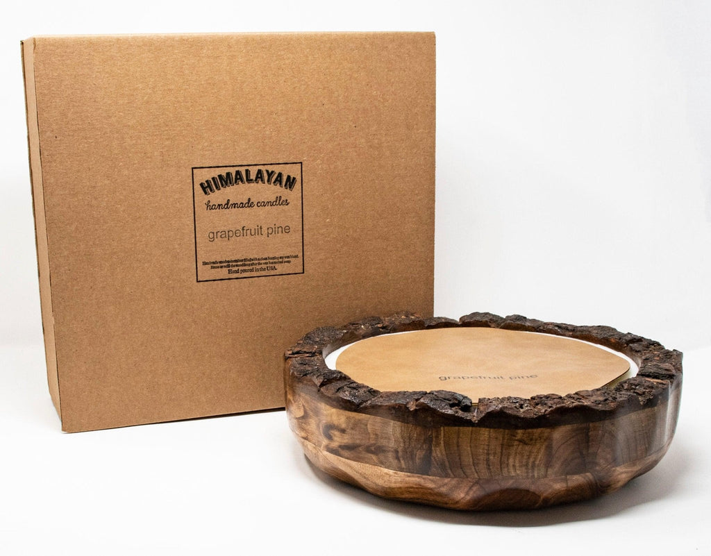 Himalayan Trading Post Endurance Candle Bowl Extra Large Grapefruit Pine - A Secret Admirer