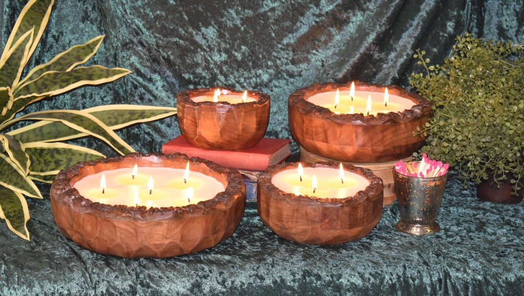 Himalayan Trading Post Endurance Candle Bowl Extra Large Grapefruit Pine - A Secret Admirer