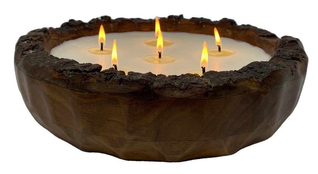 Himalayan Trading Post Endurance Candle Bowl Extra Large Orange Grove - A Secret Admirer